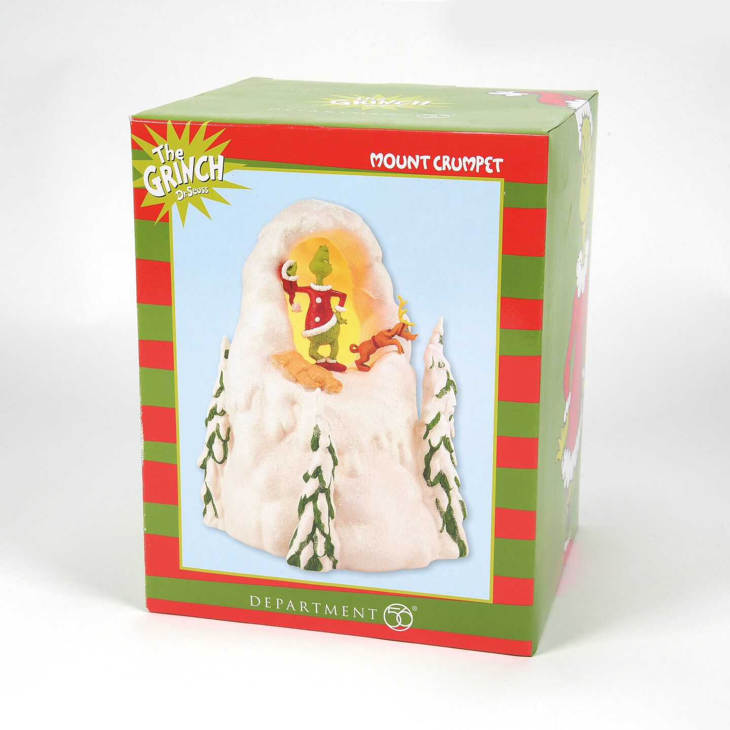 Department 56 Grinch Village Mt. Crumpit Christmas Figurine 10in H