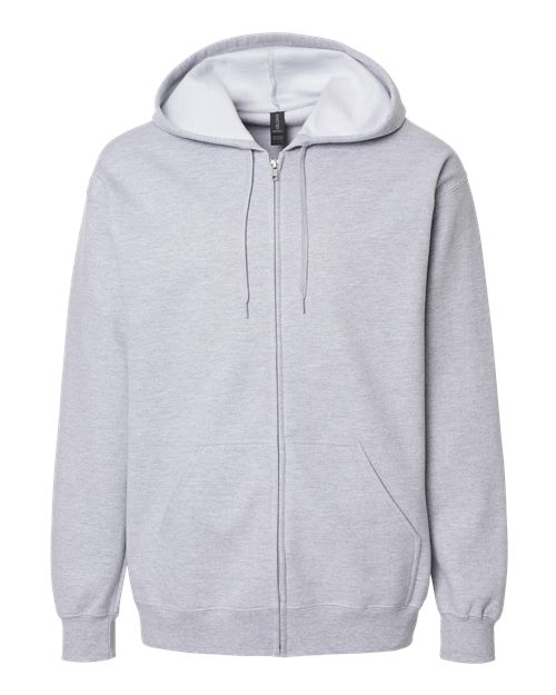 Gildan midweight zip hoodie hotsell