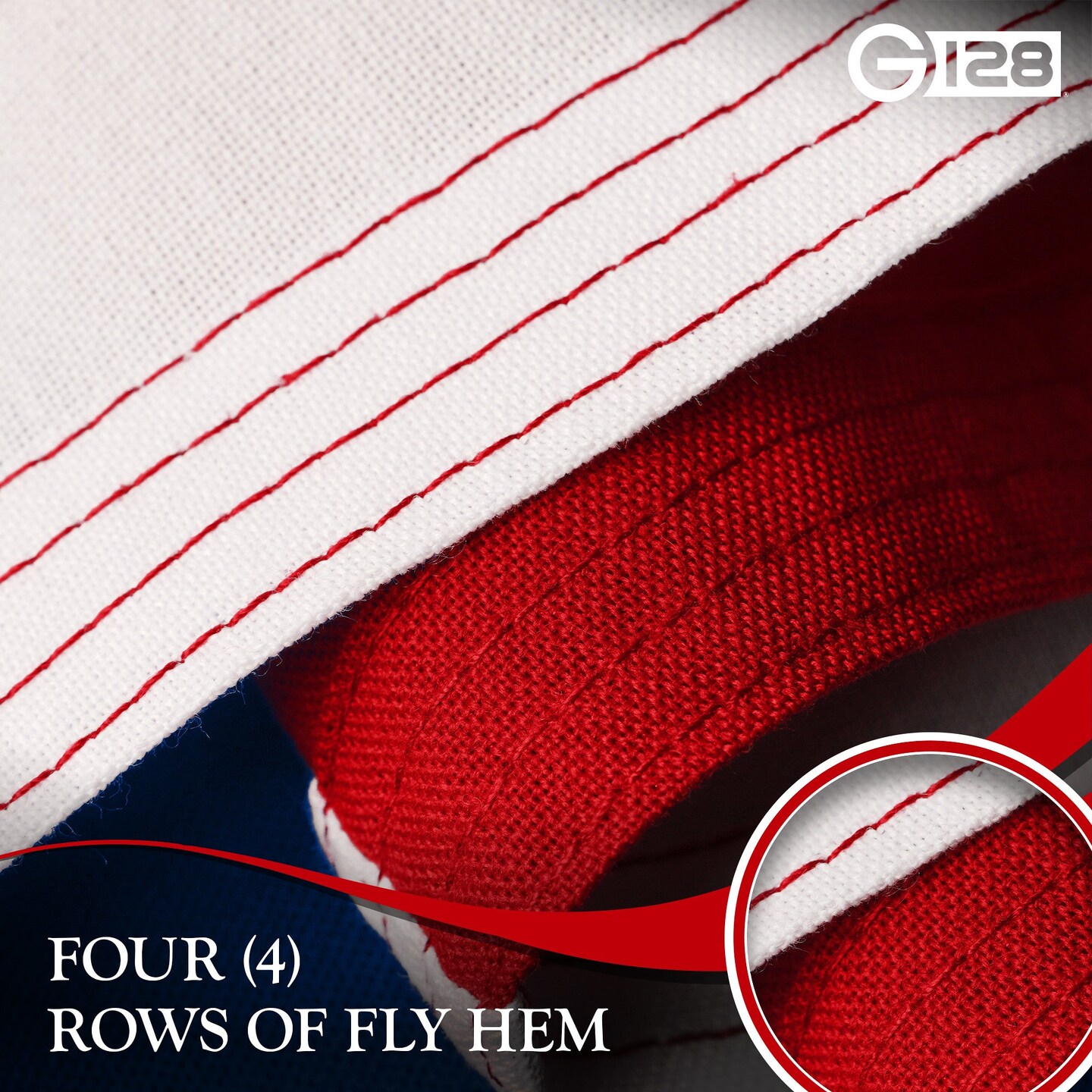 G128 2 Pack: Puerto Rico Puerto Rican Flag | 2.5x4 Ft | StormFlyer Series Embroidered 220GSM Spun Polyester | Embroidered Design, Indoor/Outdoor, Brass Grommets, Heavy Duty, All Weather