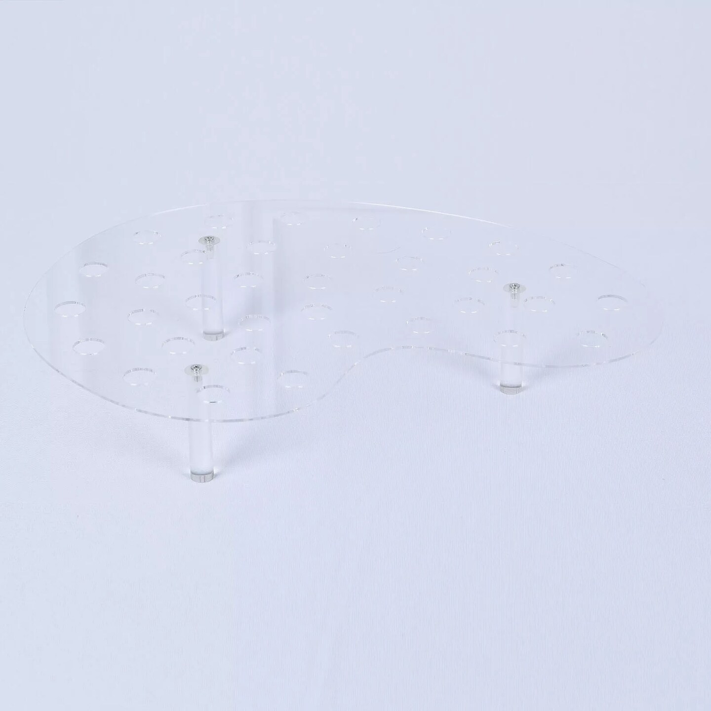 16&#x22; Clear Acrylic Mini Ice Cream Cone Holder Display Stand Party Decorations