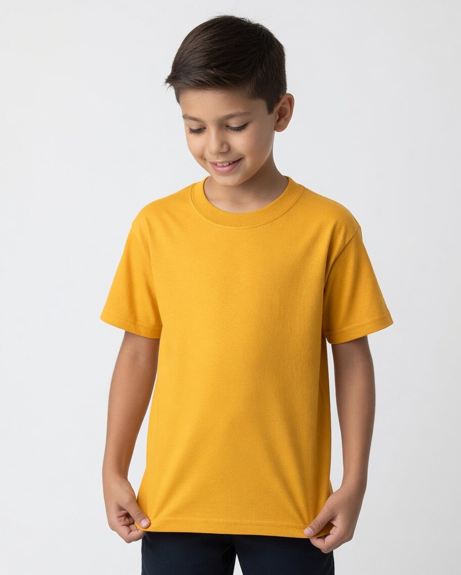 Gildan Youth DryBlend Crewneck Short Sleeve T-Shirt for School Wear Moisture Wicking Everyday Tee