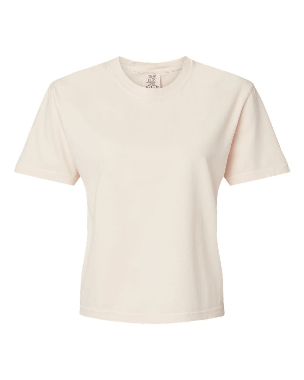 Women’s Heavyweight Boxy Crewneck T-Shirt for Casual & Relaxed Everyday Wear
