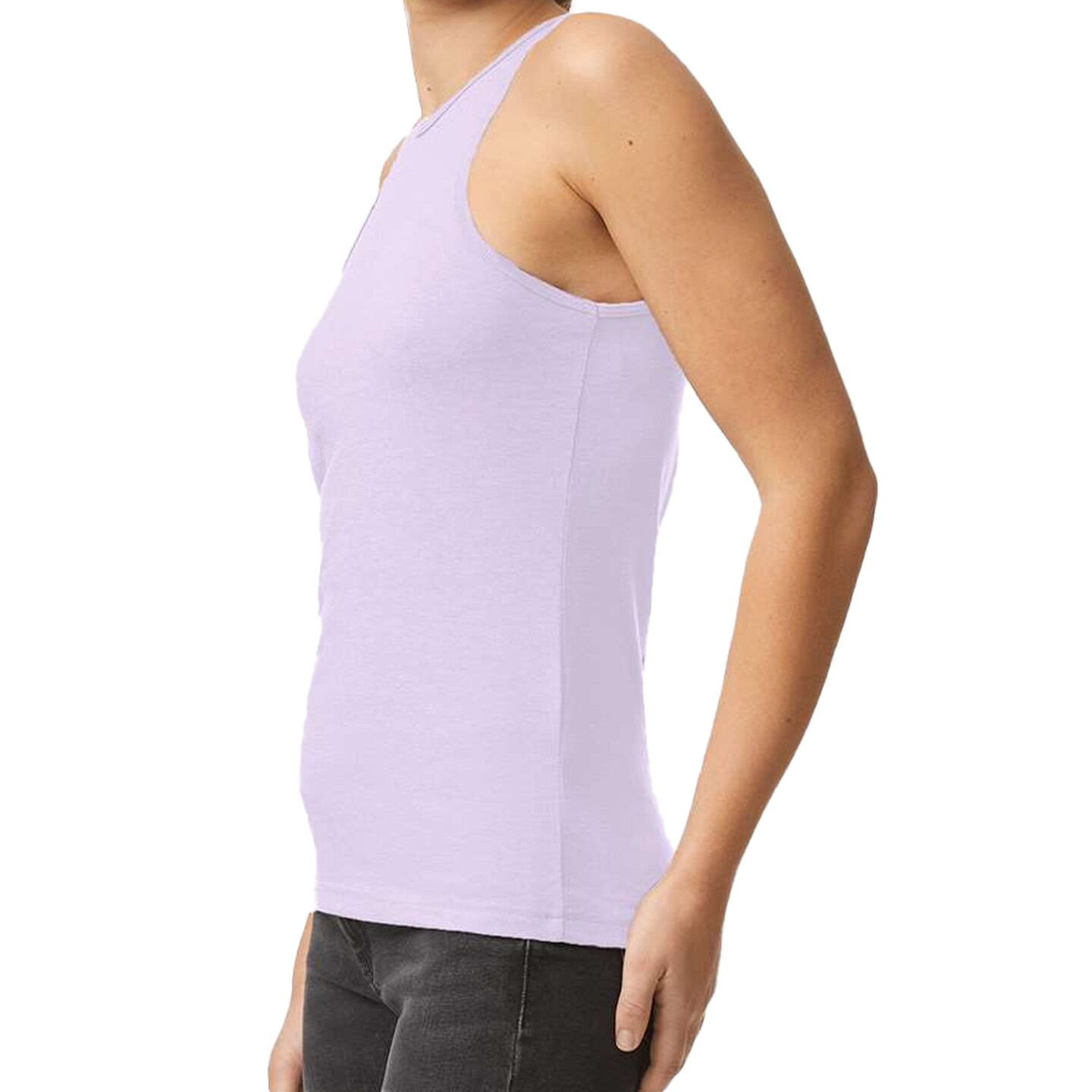 American Apparel Women’s CVC Tank Top, Soft Workout Sleeveless Blanks for DIY Crafting