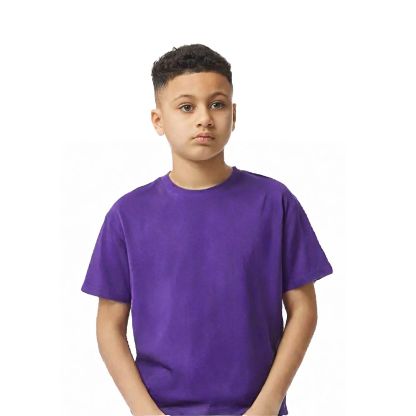 Gildan Youth Softstyle Crewneck Short Sleeve T-Shirt for Casual Wear & Custom Printing Cotton Tee