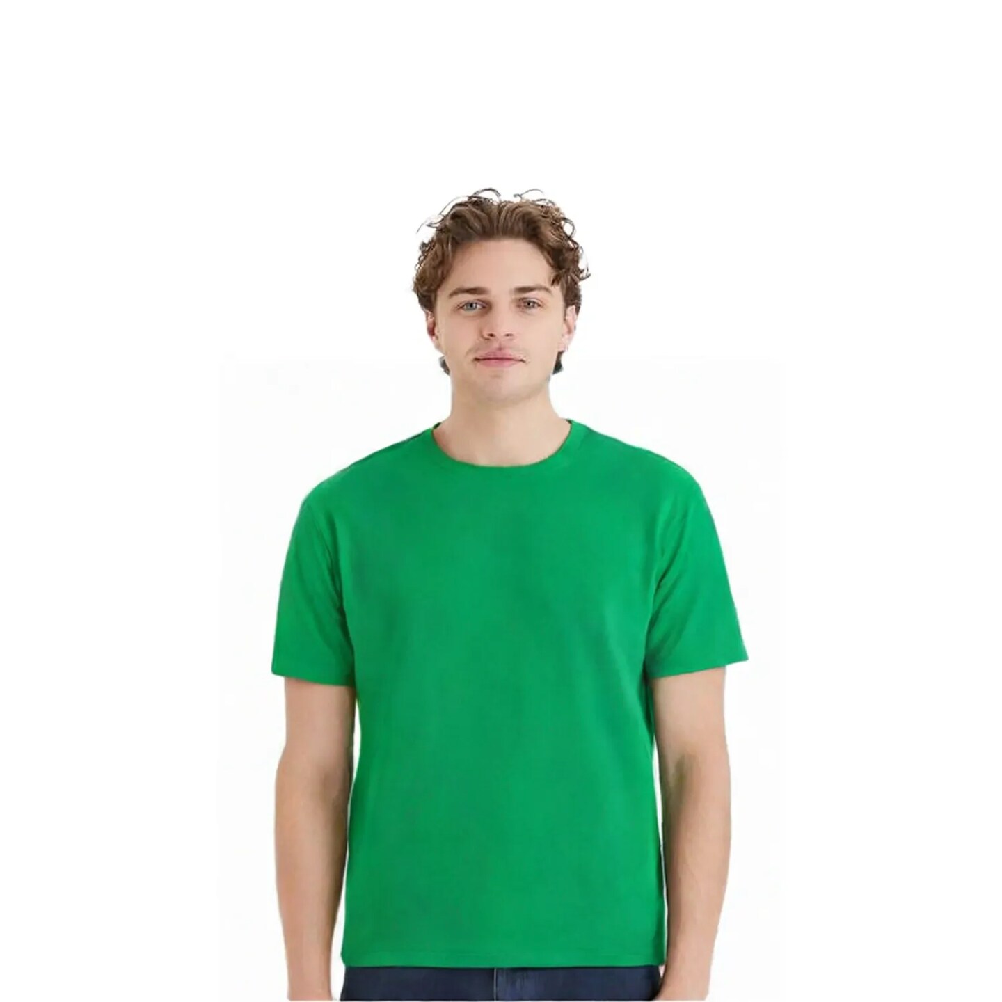Hanes Pre Shrunk EcoSmart Essential Basic Crewneck T Shirt For Layering Outfits