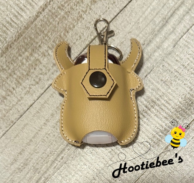 Highlands Cow Hand Sanitizer Holder and or Lip Balm Holder