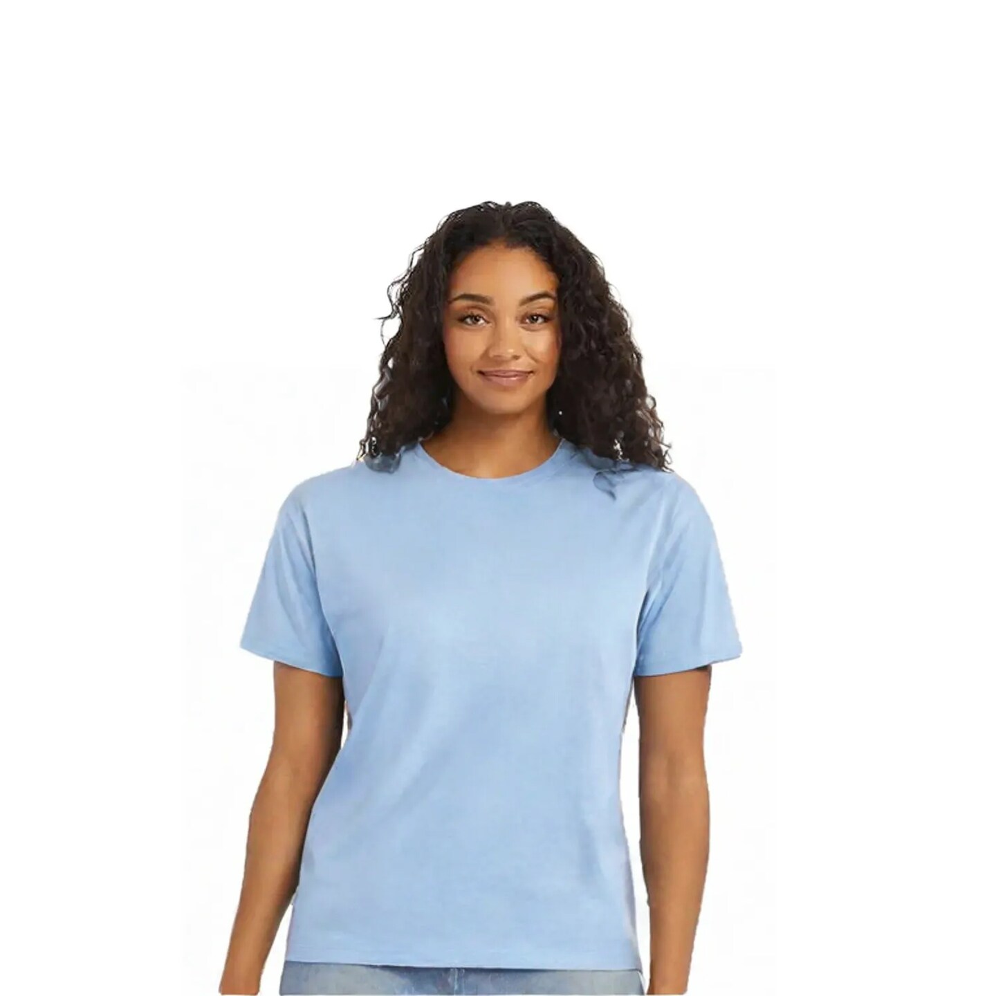 Hanes Unisex Sustainable CiCLO Polyester Classic Crewneck T Shirt For Daily Use