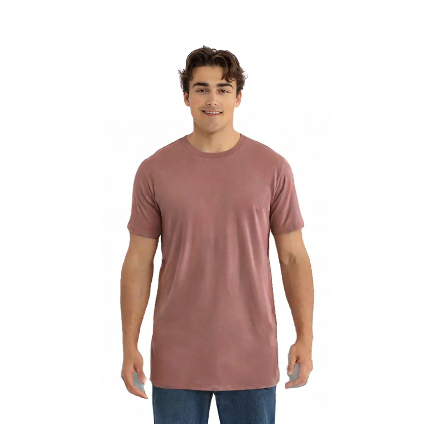 BELLA + CANVAS Adult Sueded Short Sleeve T-Shirt for Boutique Fashion & Custom Print Tee