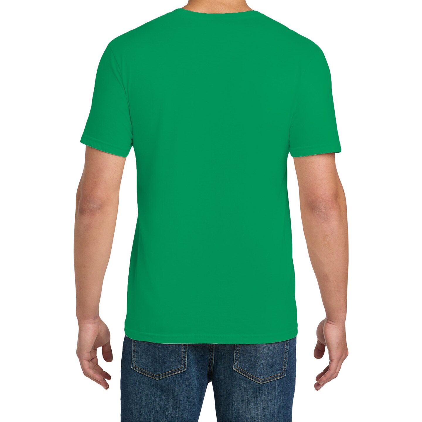 Gildan Softstyle T-Shirt, Men's Craft-Ready Tee for Heat Transfer & Vinyl Projects, Irish Green S–3XL