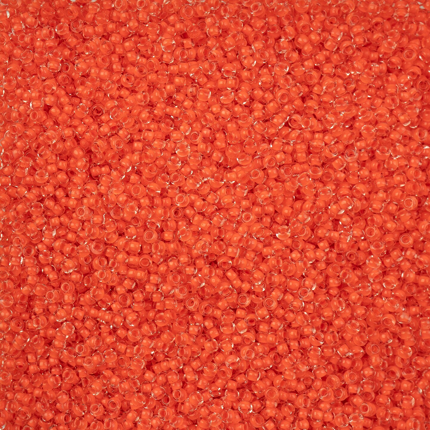John Bead 10/0 Crystal Lined Terra Intensive Czech Glass Seed Beads, 22g