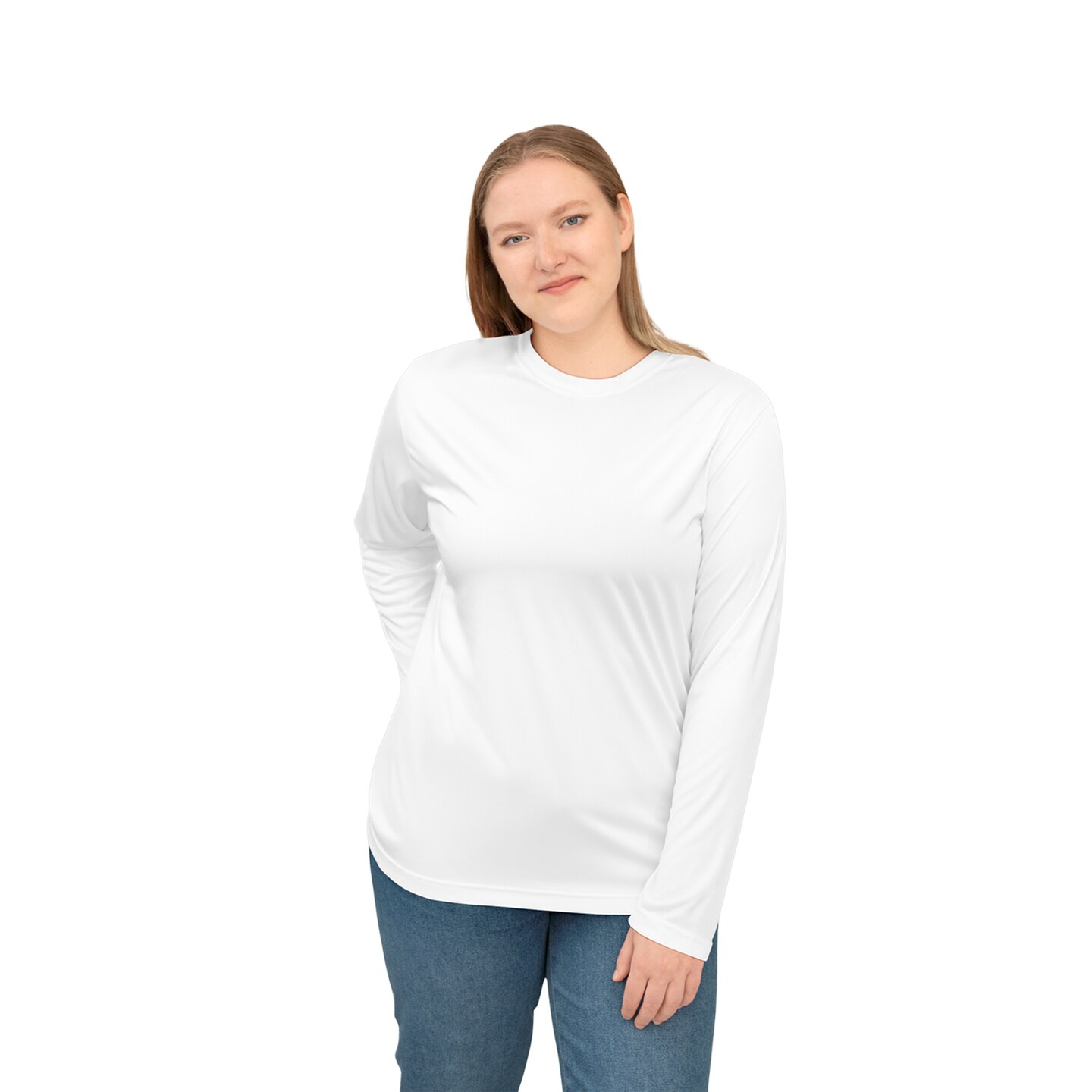 Gildan Performance Long Sleeve Crewneck T-Shirt for Workwear & Custom Printing Outdoor Use Tee