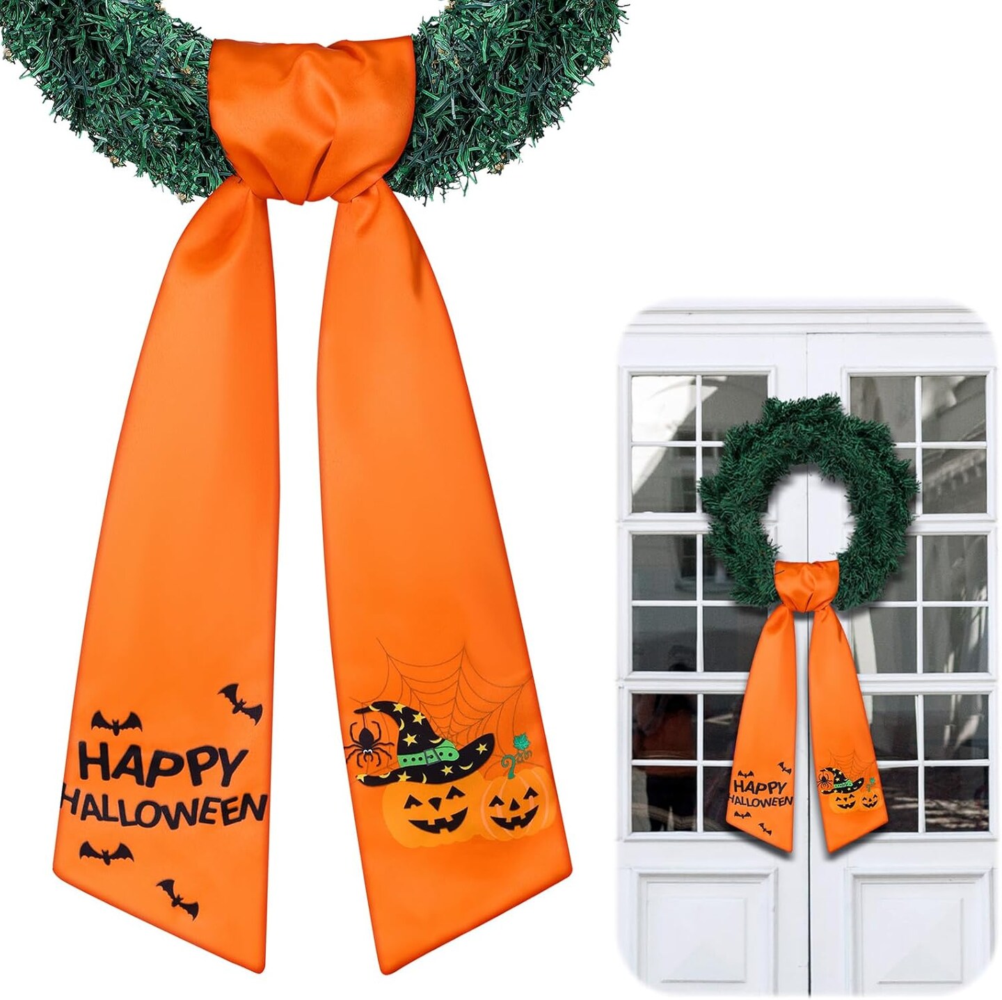 Wreath Sash for Front Door Wreath