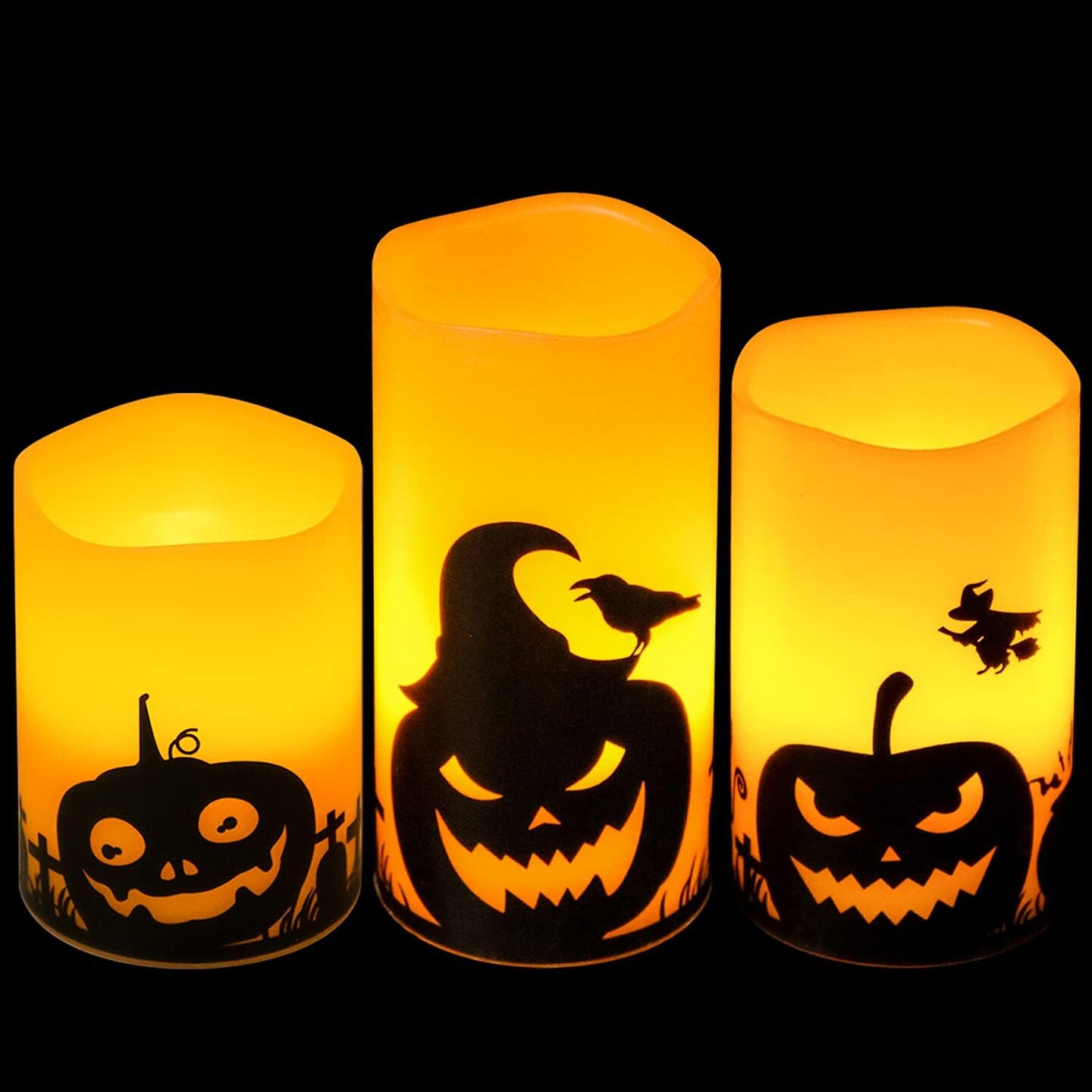 Halloween Flameless Candles