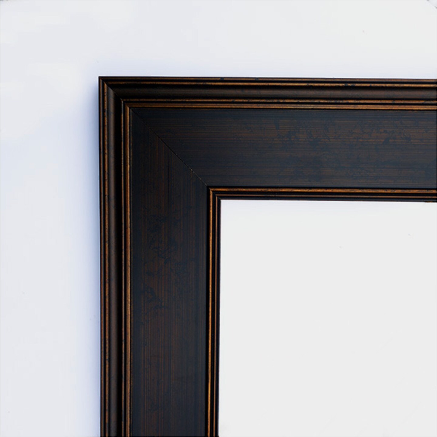 Mezzanine Espresso Wood Framed Magnetic Board
