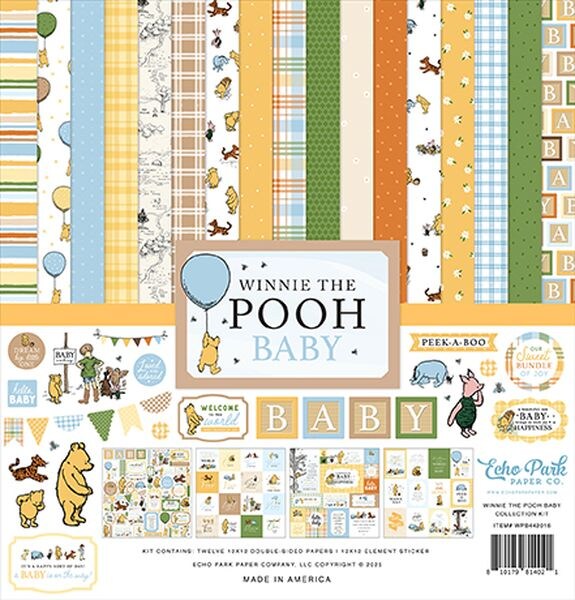 Echo Park Winnie The Pooh Baby Collection Kit