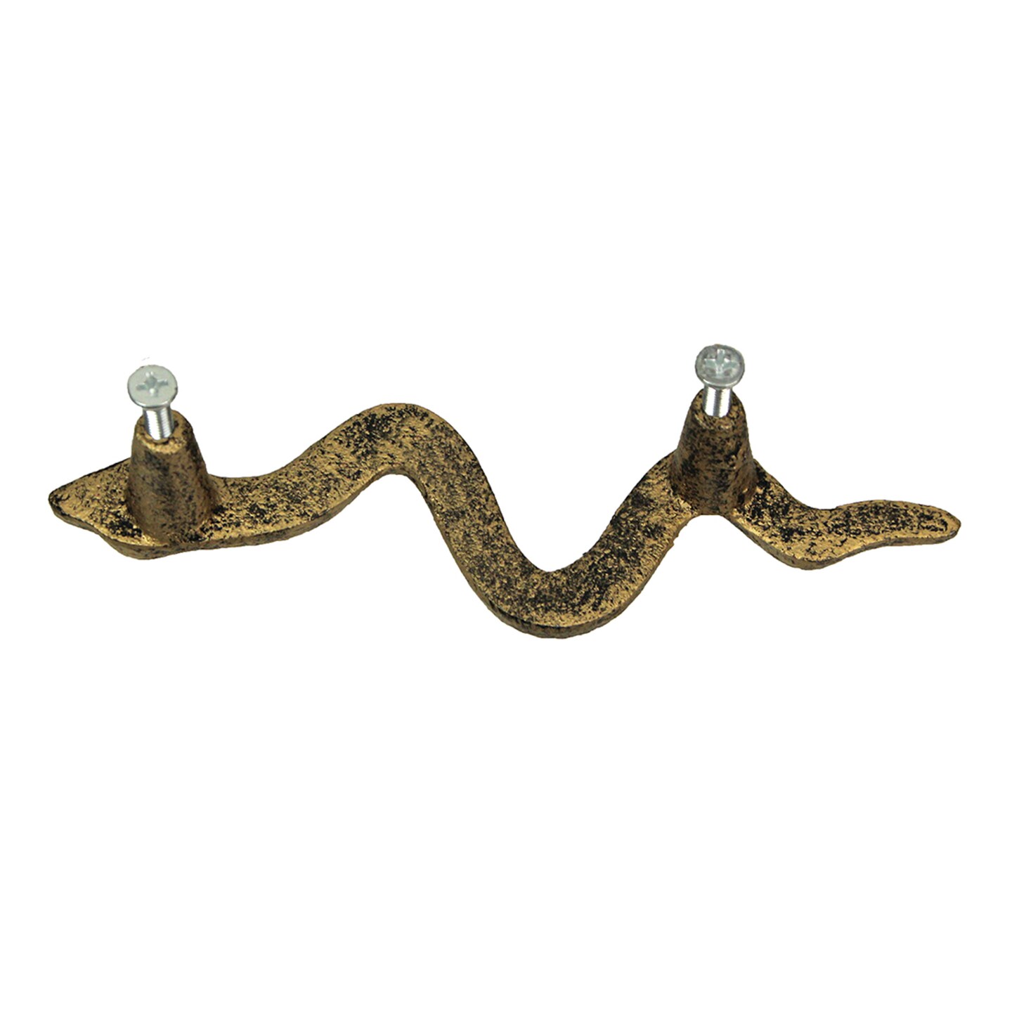 Set of 6 Cast Iron Snake Drawer Pulls 6 inch Gothic Serpent Cabinet Handles