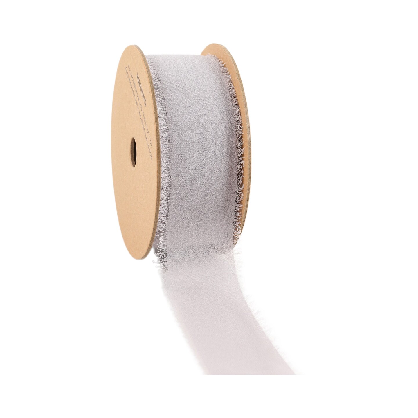 LaRibbons 1 1/2&#x22; Frayed Edge Chiffon Ribbon | 10 Yard Roll