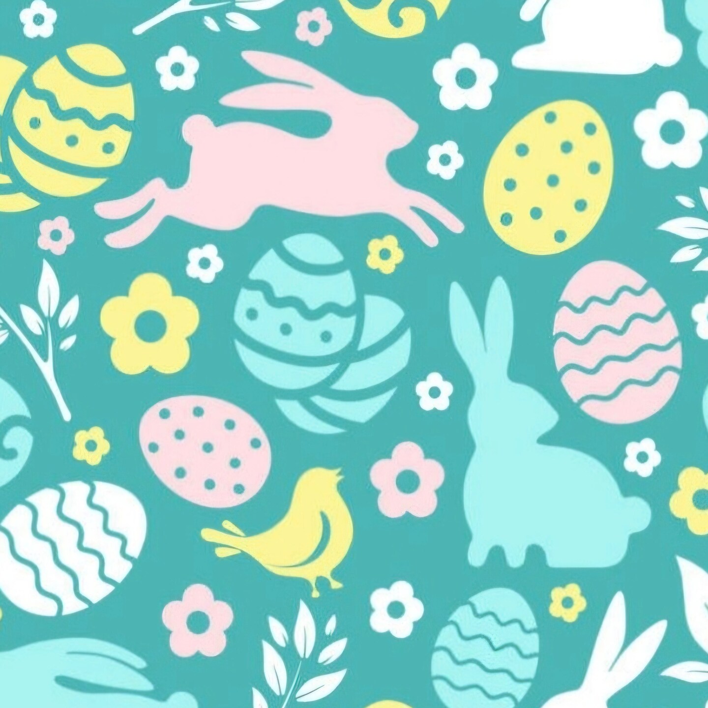 Easter Bunny Wax Paper 25 Count