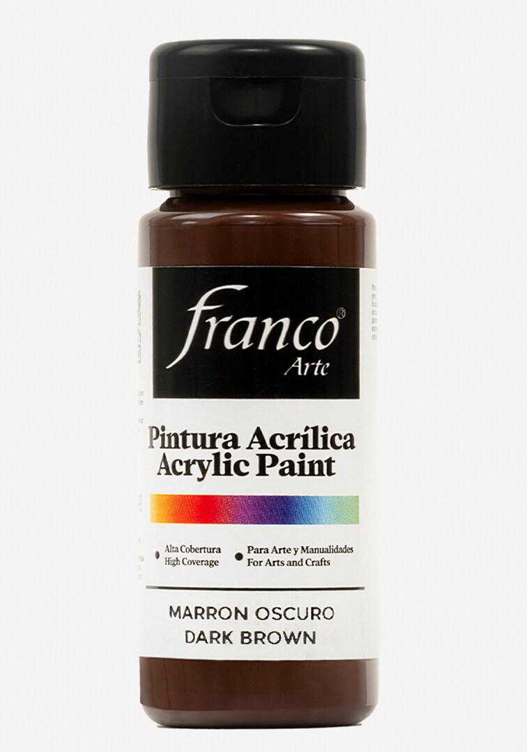 18031 Acrylic Paint 2 U.S fl oz / Dark Brown