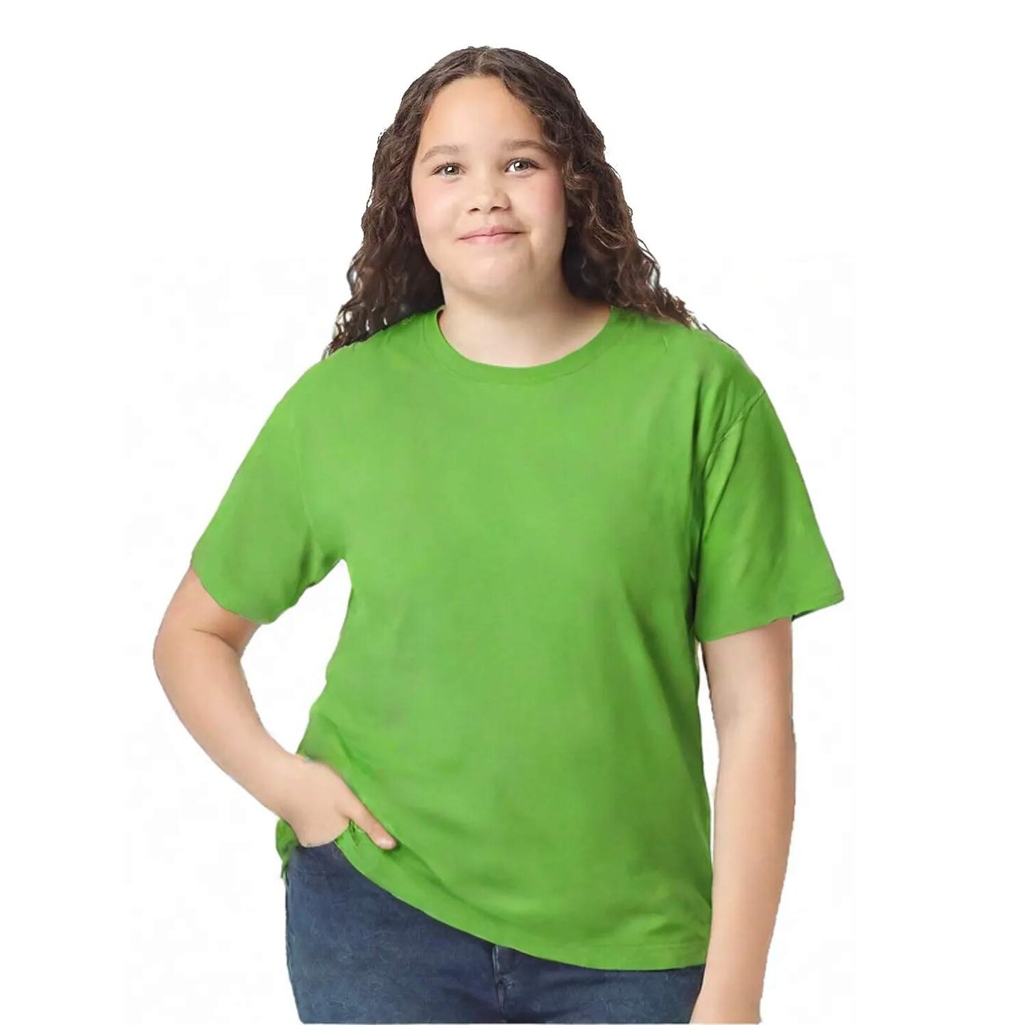 12 Pack Gildan Heavy Cotton Youth Crewneck Short Sleeve T-Shirt for School Event Wear & Custom Printing Blank Tee