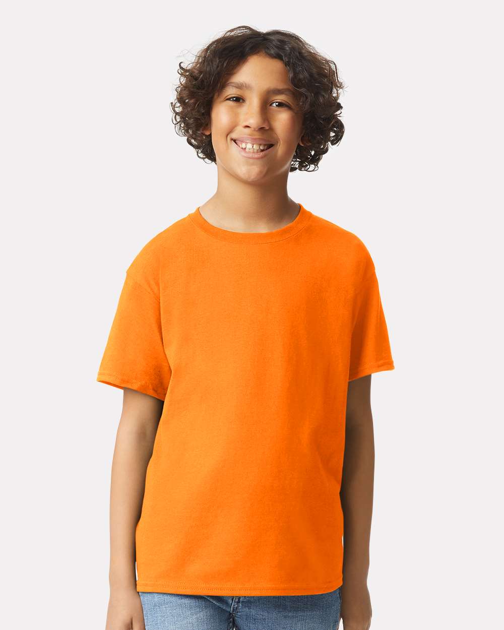 6 Pack Gildan Ultra Cotton Youth Short Sleeve Crewneck T-Shirt 100% Cotton Classic Fit Durable Tee for Safety & Everyday Wear