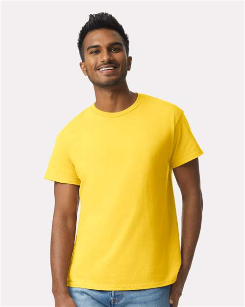Gildan® Ultra Cotton Short Sleeve Crewneck T-Shirt for Everyday Wear, Custom Printing, DIY Crafts & Event Use Blank Tee