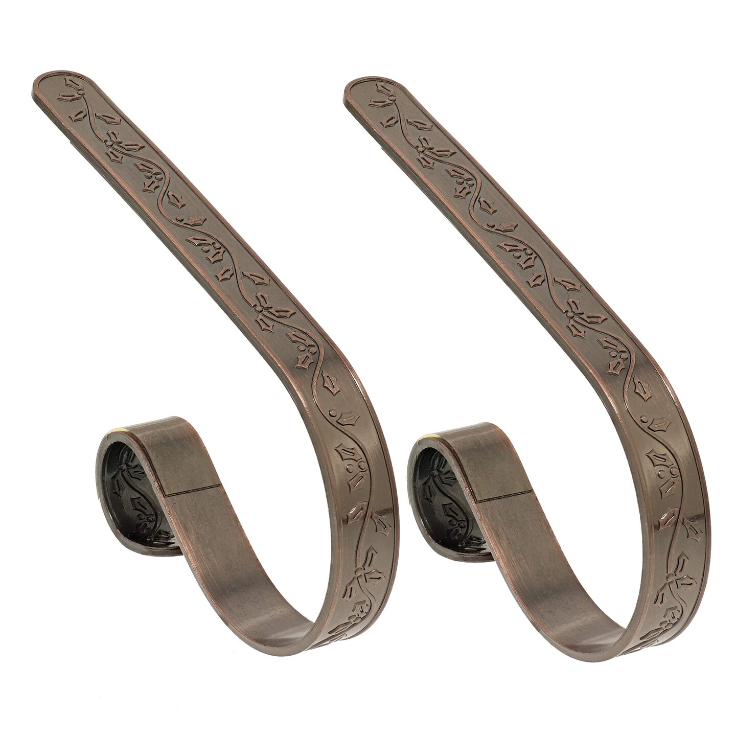 Haute Decor The Original MantleClip� Stocking Holder - 2 Pack
