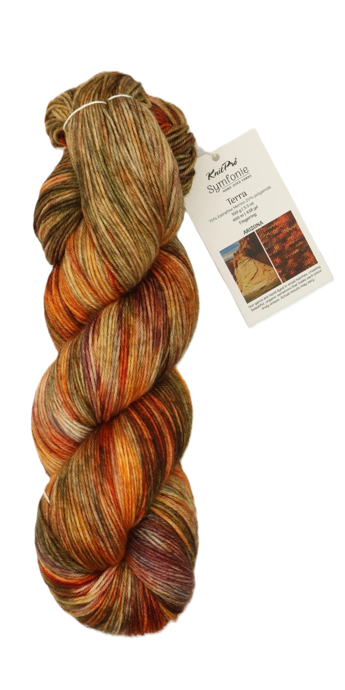 KnitPro Symfonie Premium Hand Dyed Merino Wool & Polyamide Sock
