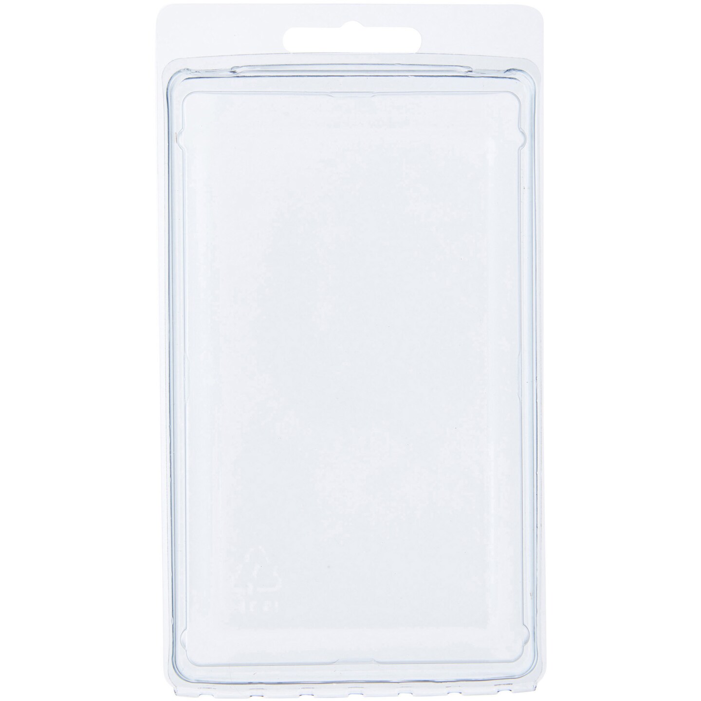 Collecting Warehouse Clear Plastic Clamshell Package / Storage Container, 5.0625" H x 2.8125" W x 2.125" D