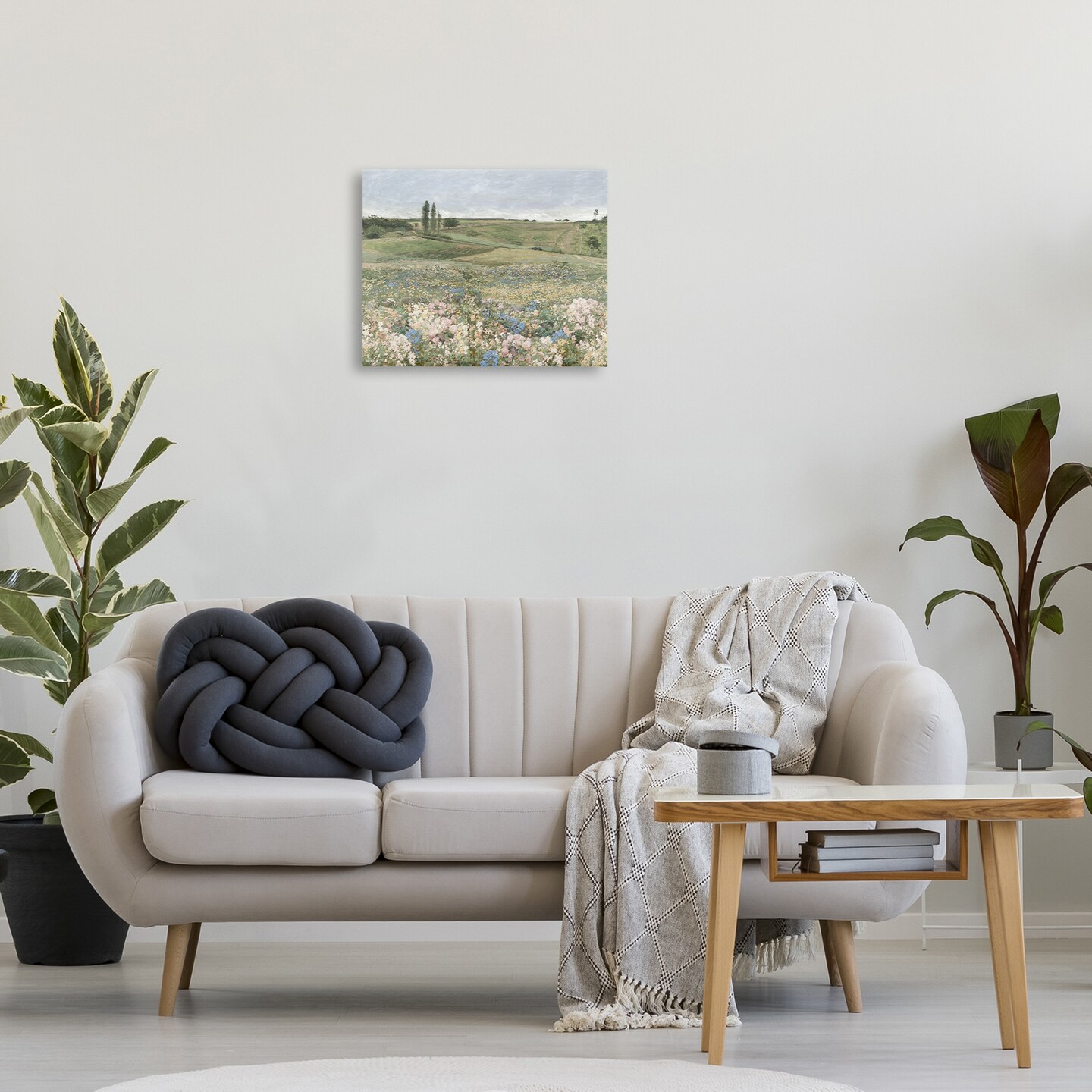 Stupell Industries Charming Pastoral Meadow View Canvas Design by Amber Sterling