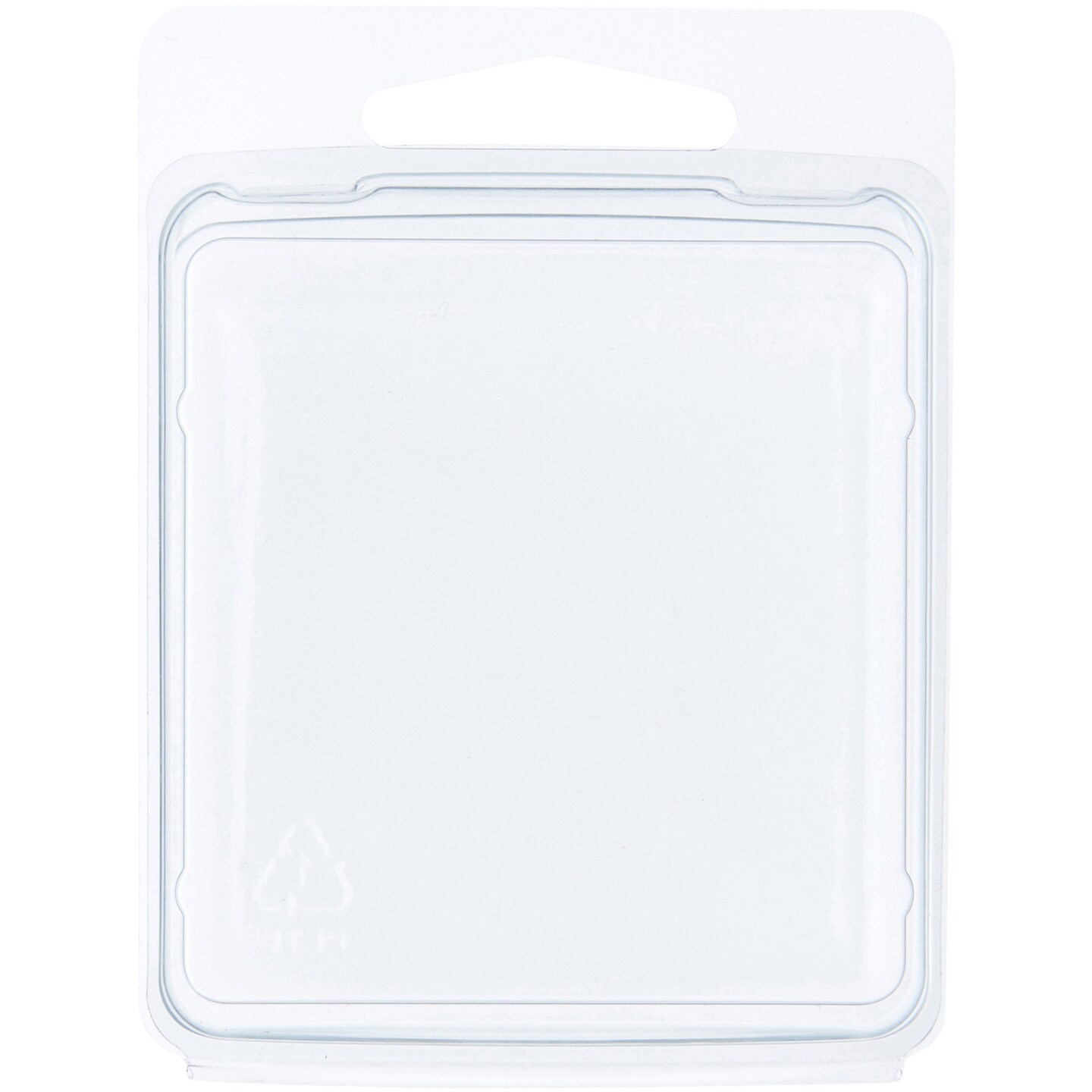 Collecting Warehouse Clear Plastic Clamshell Package / Storage Container, 2.25" H x 2.125" W x 0.75" D