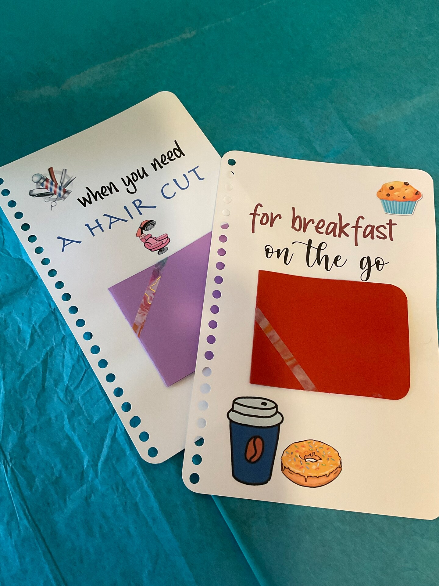 grad gift card book Personalized Grad Gift Card Book with Stickers and PVC Cover main image 0