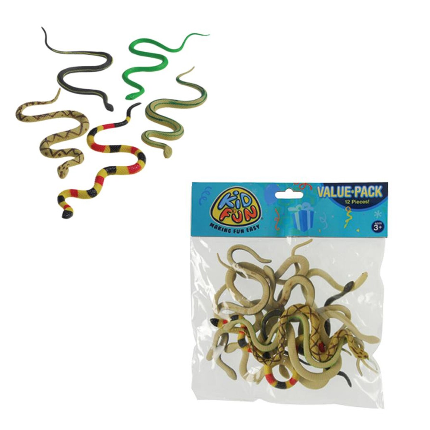 Life Like Snakes Include 12 Units