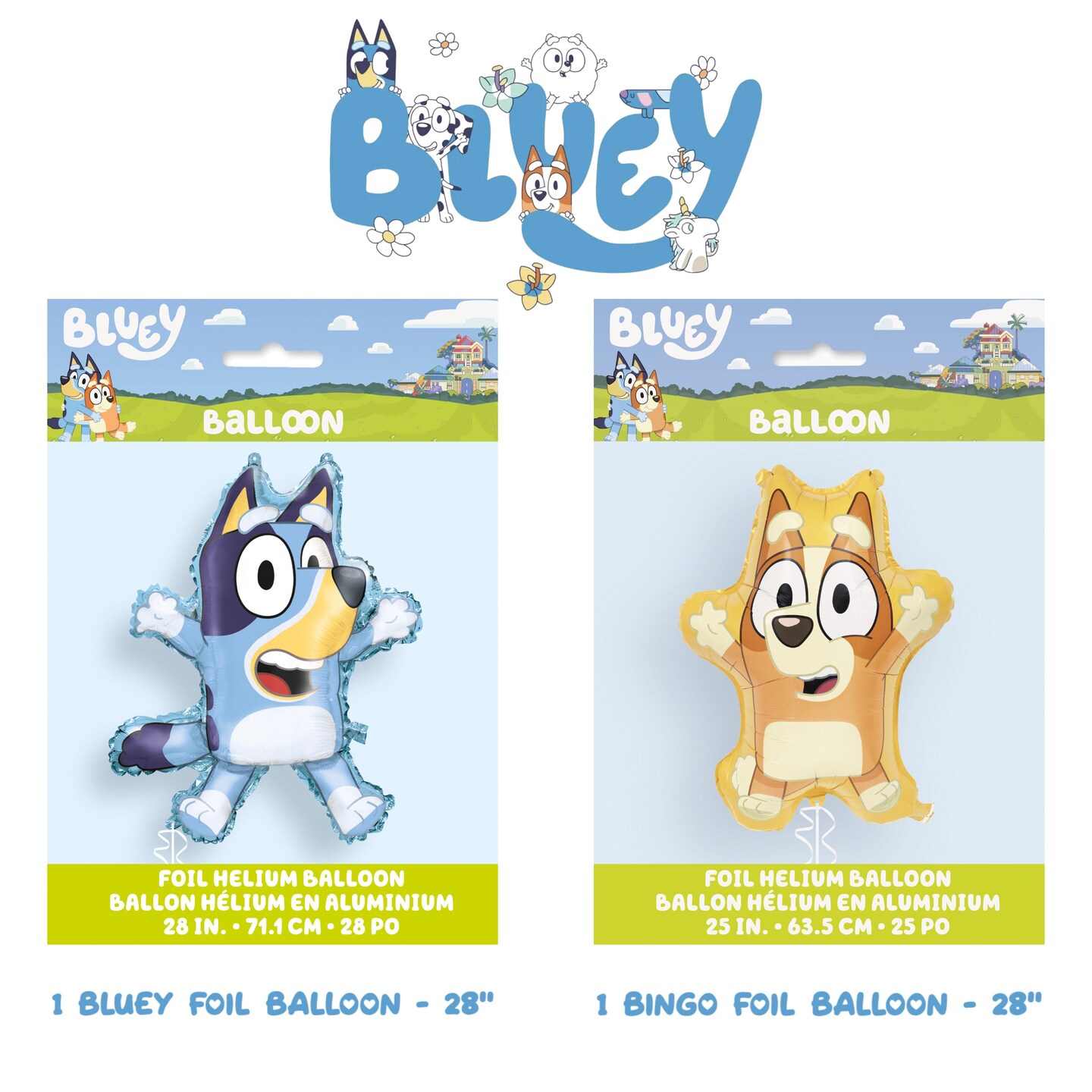 Bluey &#x26; Bingo Balloon Bundle