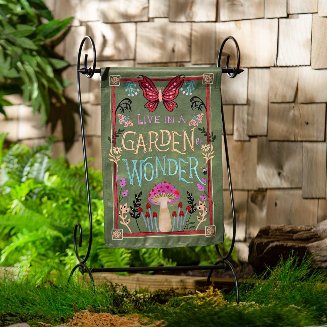 Garden of Wonder Garden Flag 2 Sided