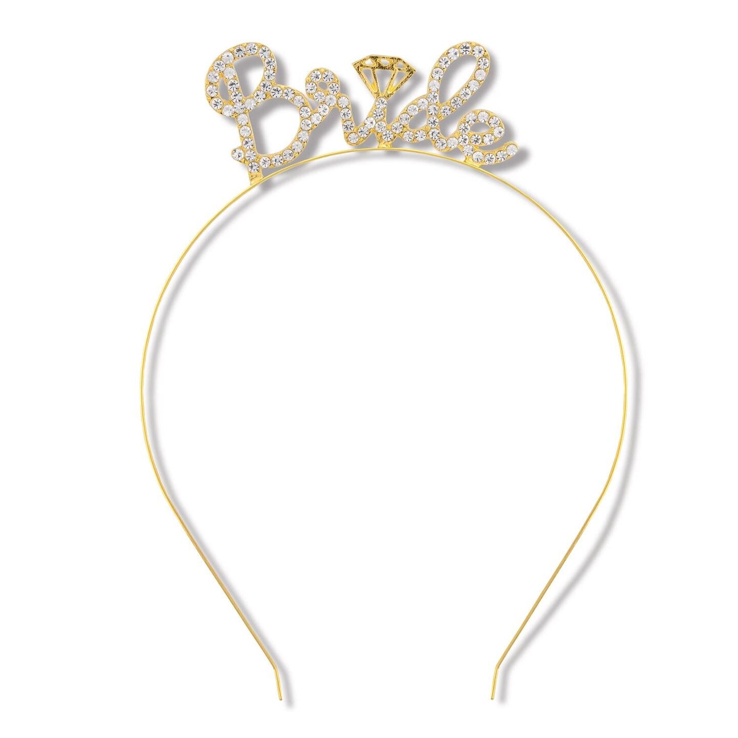 12 Pack Beistle Bachelorette Party Rhinestone Bride Headband