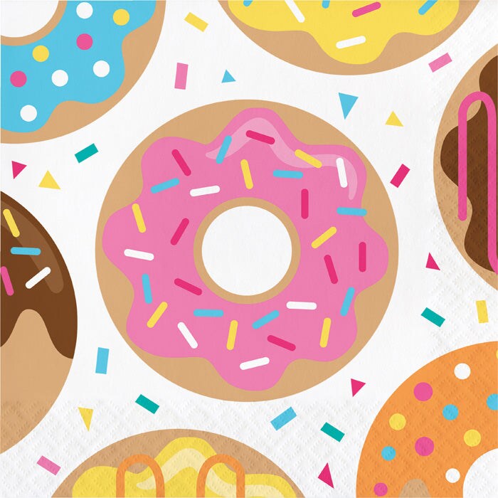Donut Time Napkins (16/Pkg)