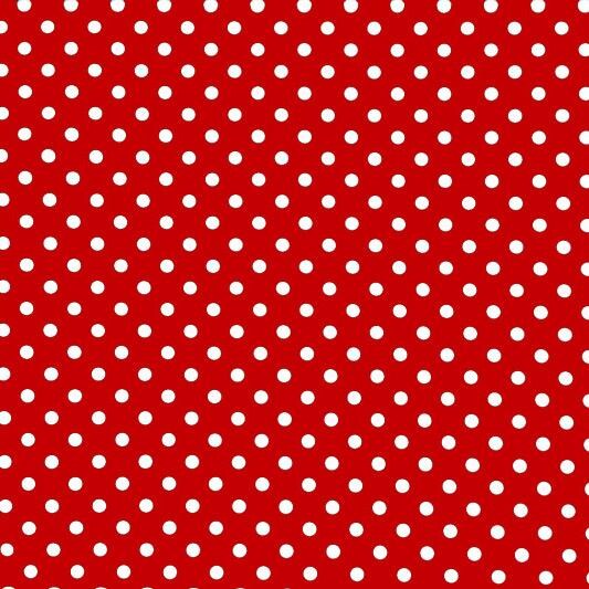 Polka Dot 1/4&#x22; Printed Spandex