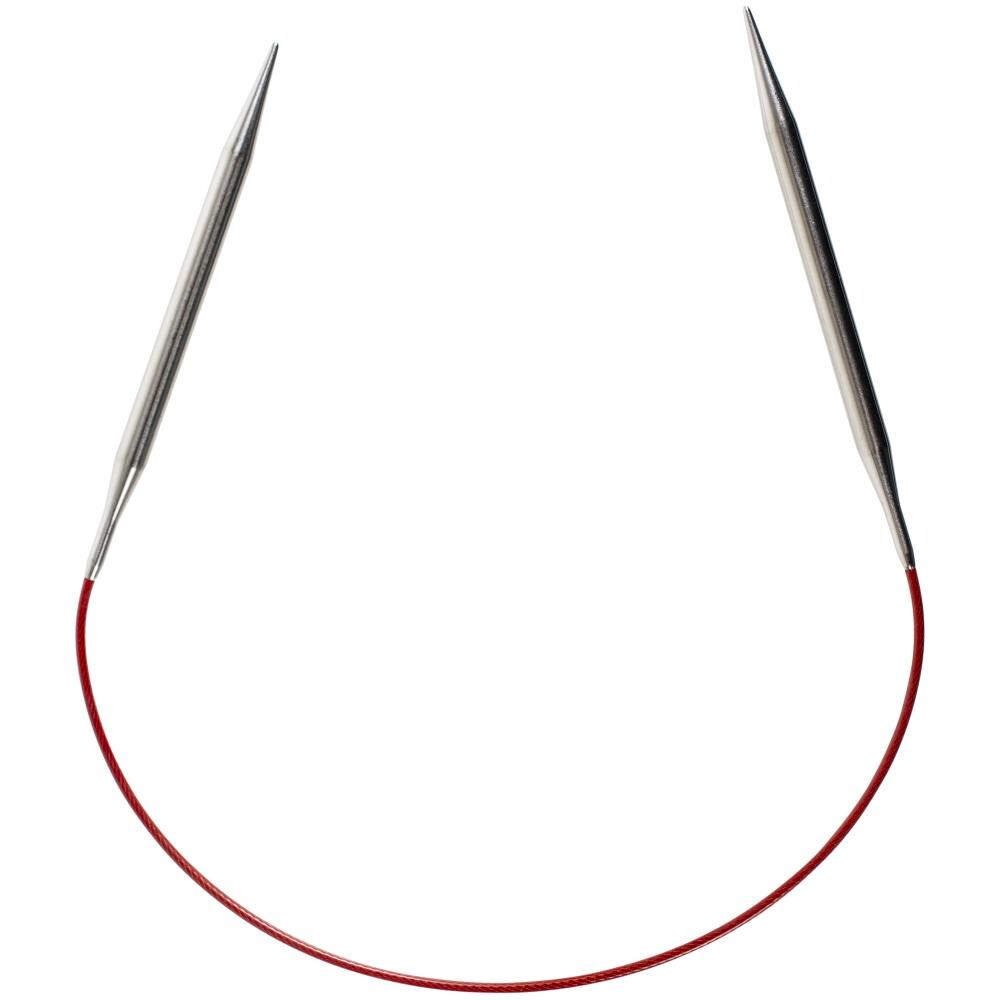 ChiaoGoo Red Lace 16&#x22; Stainless Circular Knitting Needles - Size US 00 to 15