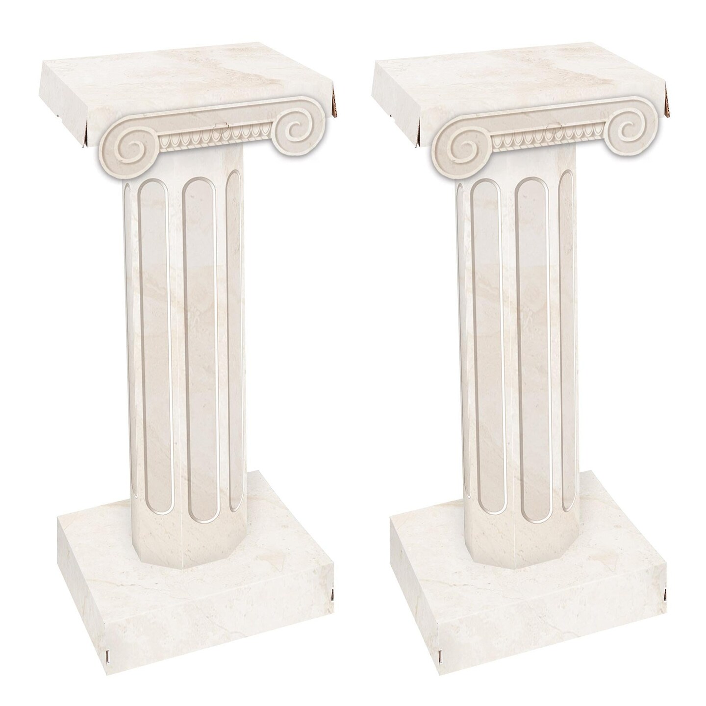 8 Piece Beistle 3-D Party Column Props