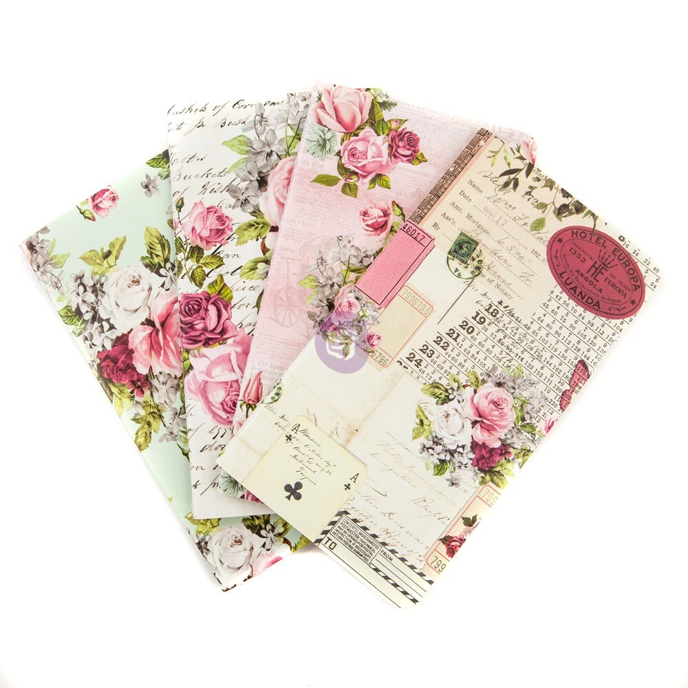 Travel Jrnl Pers Rfl Misty Rose, Us:One Size