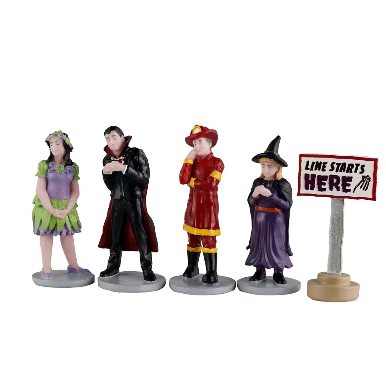 Line Starts Here - Lemax Spooky Town