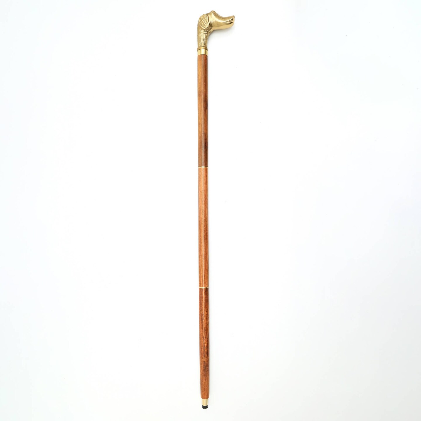 Decorative Vintage Metal Dog Design Handle Walking Stick-Walking Cane-36&#x22;