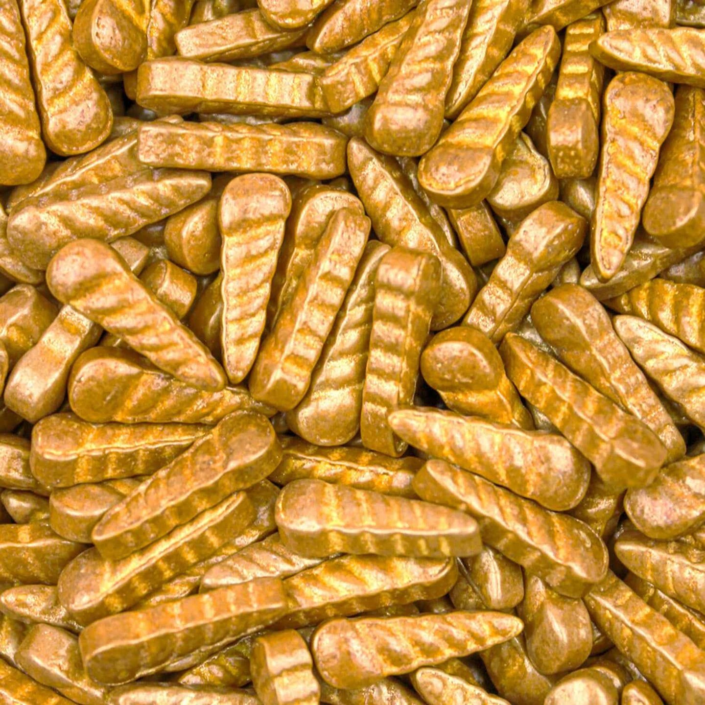 Krazy Sprinkles - Gold Unicorn Horns (1/2 Cup, 1x Jar) for Cakes, Ice Cream &#x26; Cookies