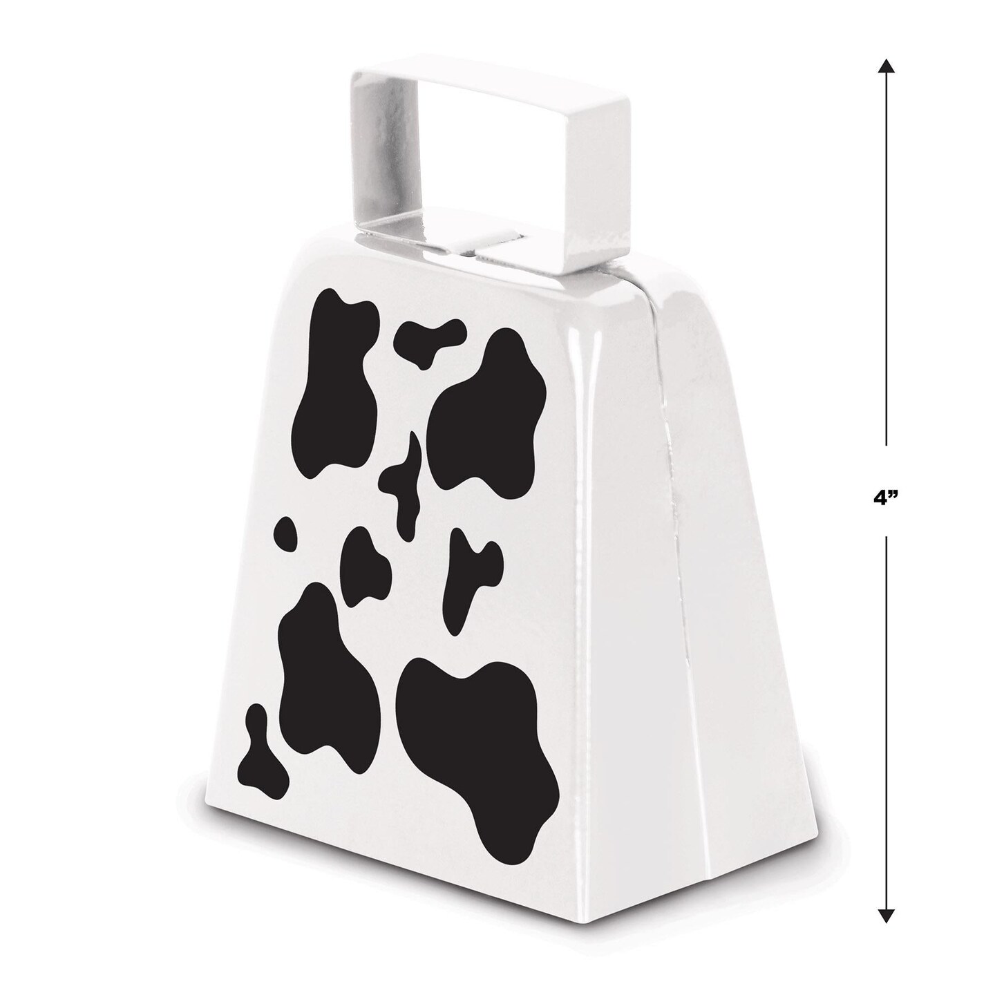 12 Pack Beistle Cow Print Cowbell