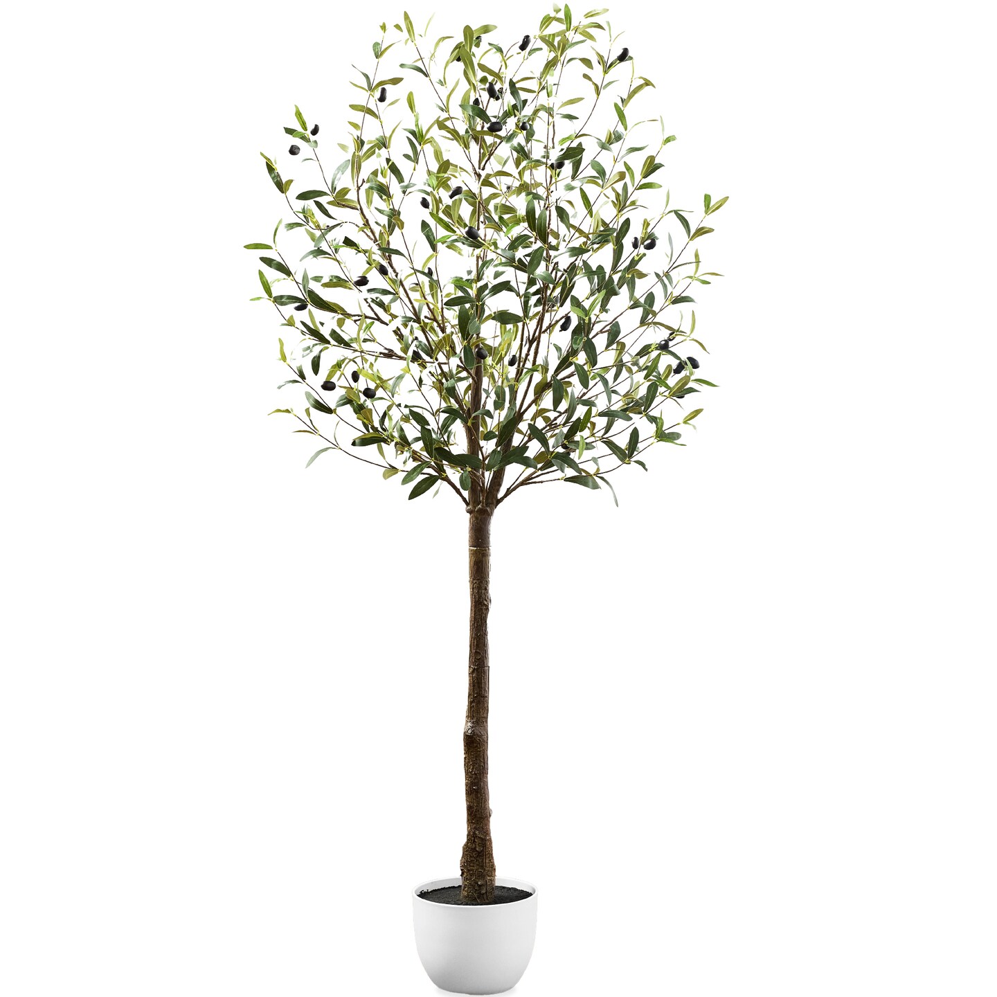Best Choice Products Artificial Olive Tree, Lifelike Faux Tree, Home Accent D&#xE9;cor w/ Planter Pot, Realistic Trunk