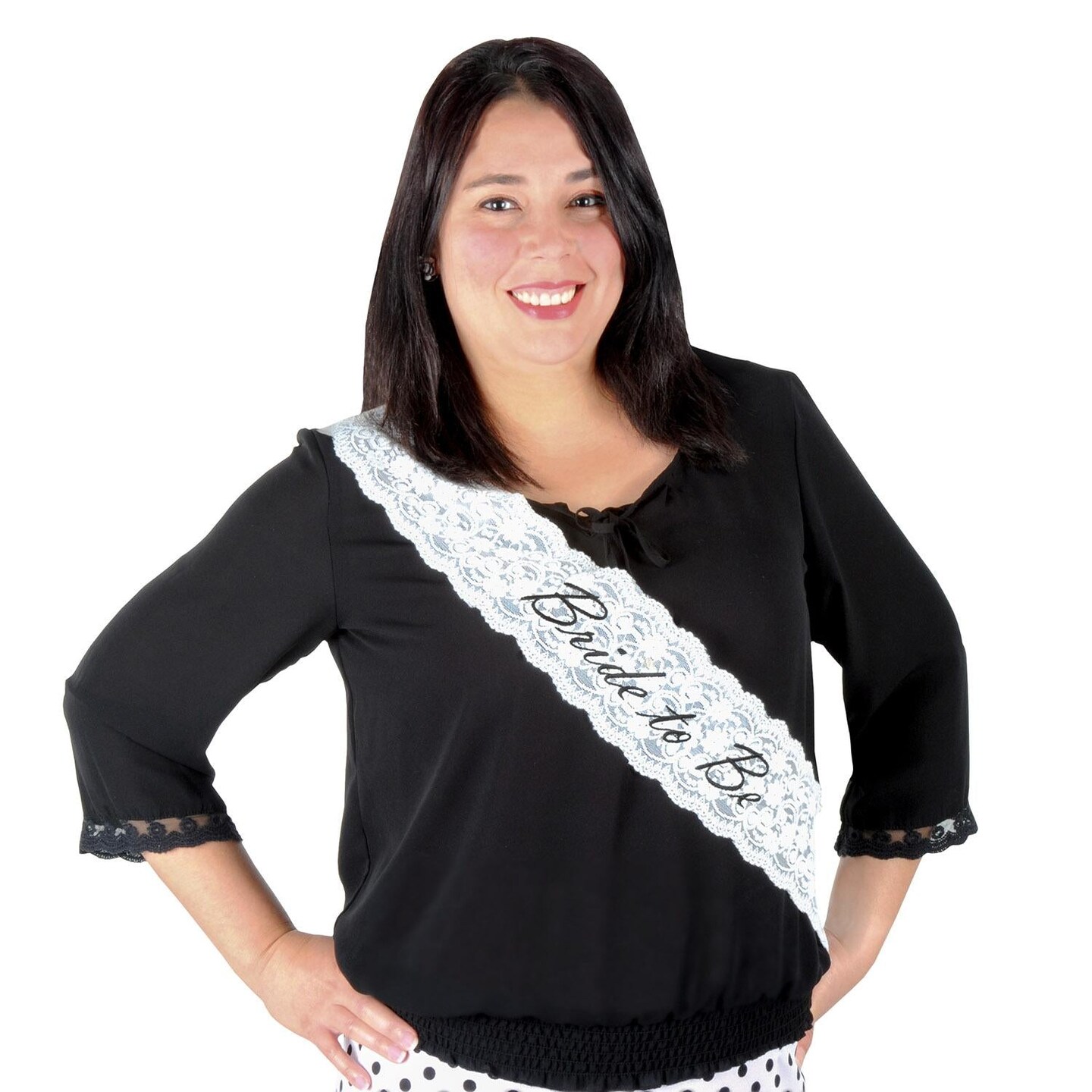 6 Pack Beistle Bride To Be Lace Sash