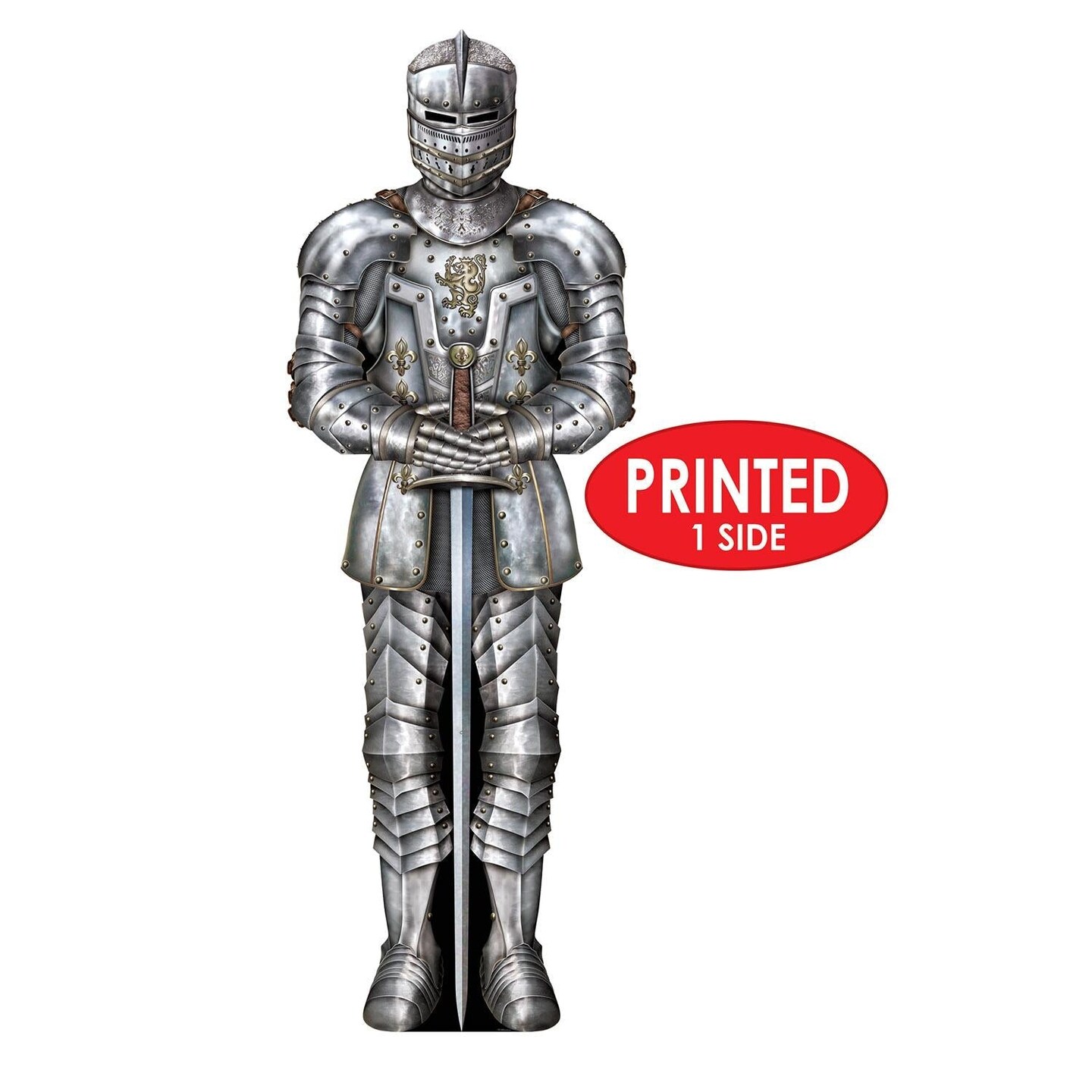 12 Pack Beistle Jointed Suit Of Armor Party Decoration
