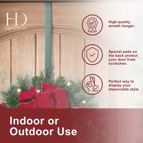 Haute Decor Adjustable Length Wreath Hanger - 20 Lb. Capacity