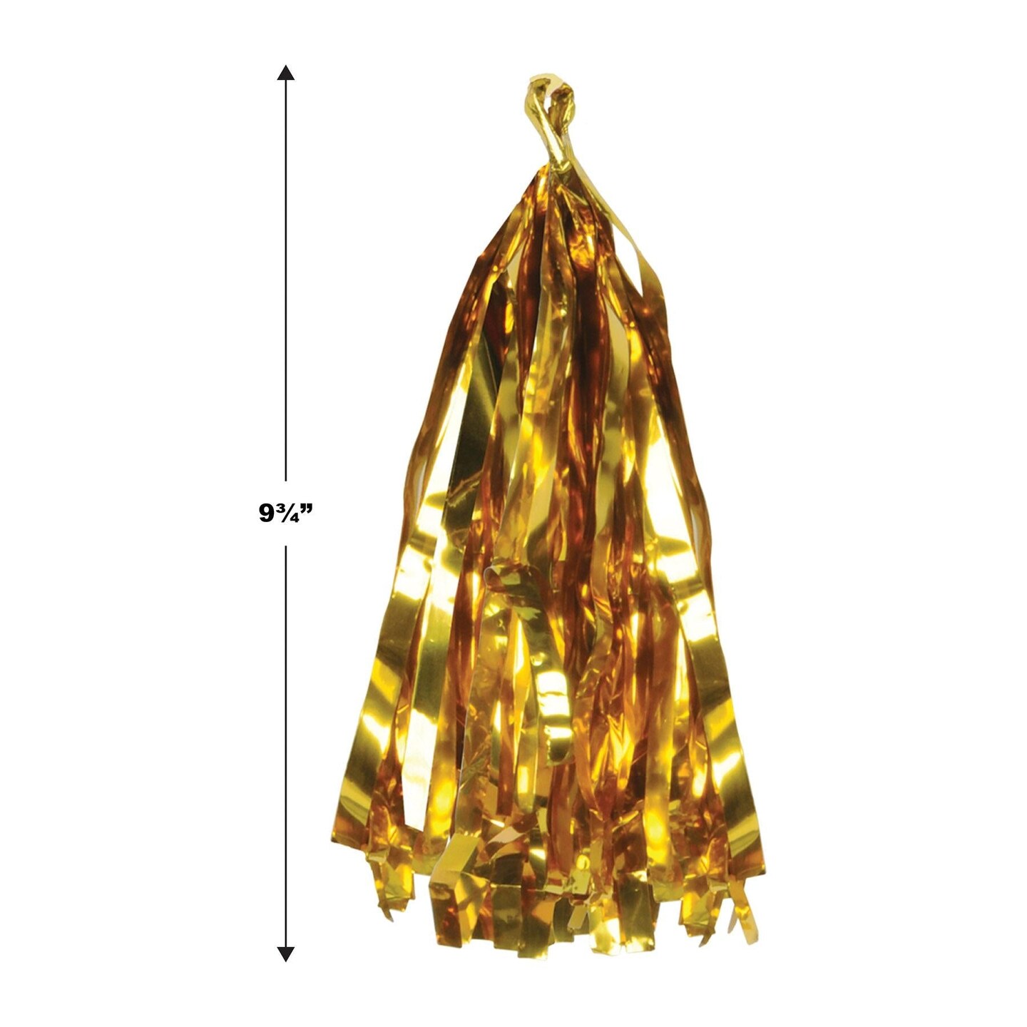72 Pack Beistle Metallic Party Tassels - gold